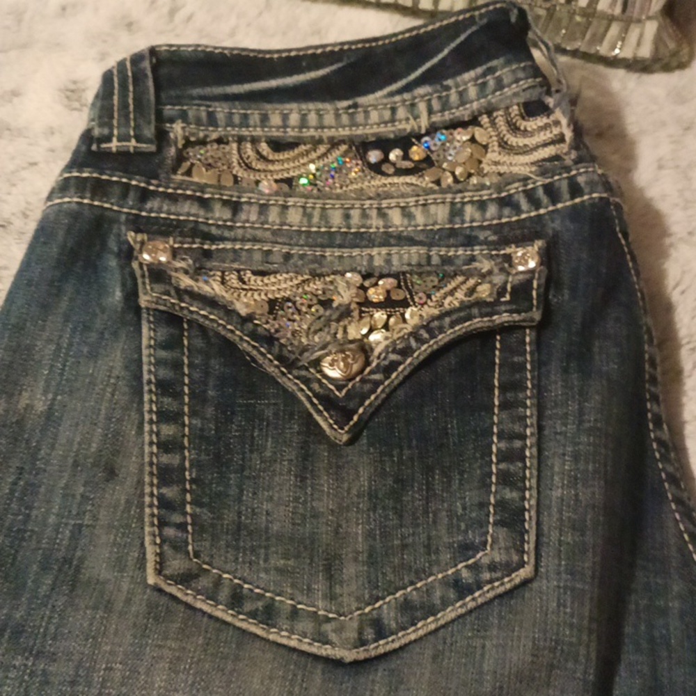 Miss me jeans size 31 easy boot 31 length